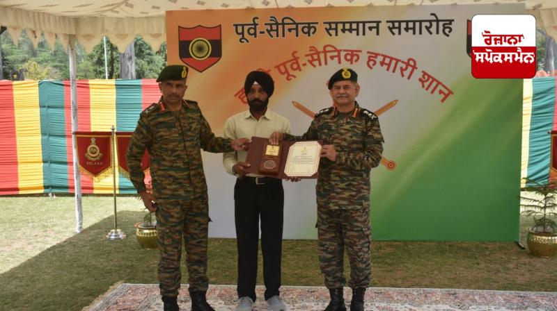 Former Sikh soldier Harjinder Singh's bravery saluted, honored by Army Chief
