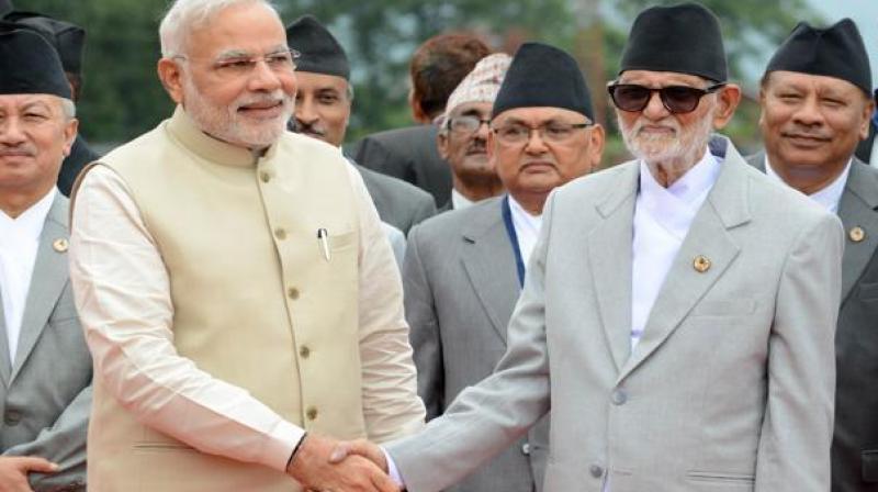 Narendra Modi in Nepal