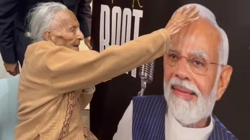Ramben blesses PM Modi