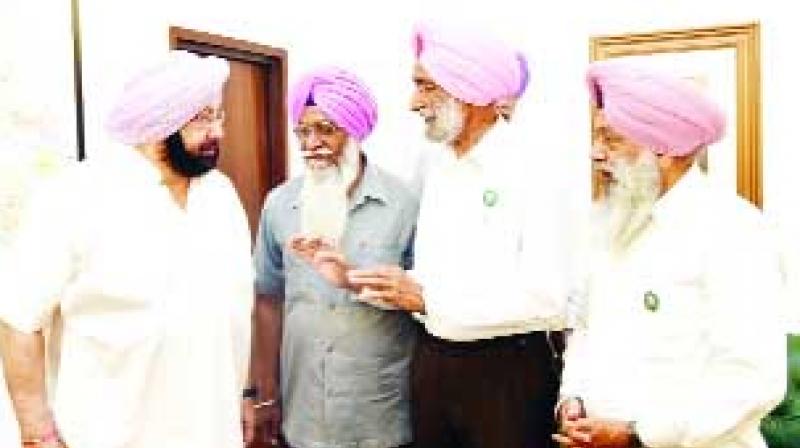 Caption Amarinder Singh 