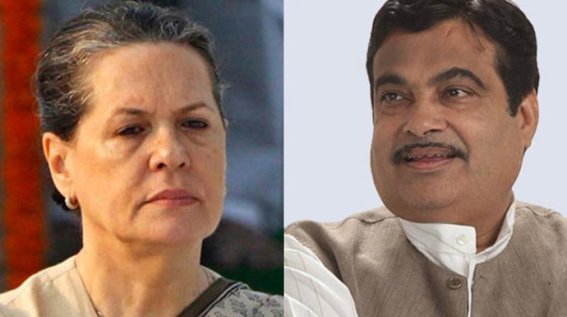 Gadkari gets a thank you note from Sonia Gandhi