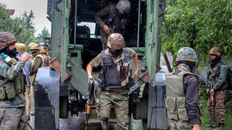 Two terrorists killed in encounter in Shopian
