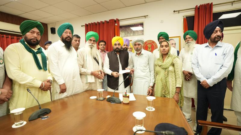 Punjab News: Meeting of CM and farmers in Chandigarh