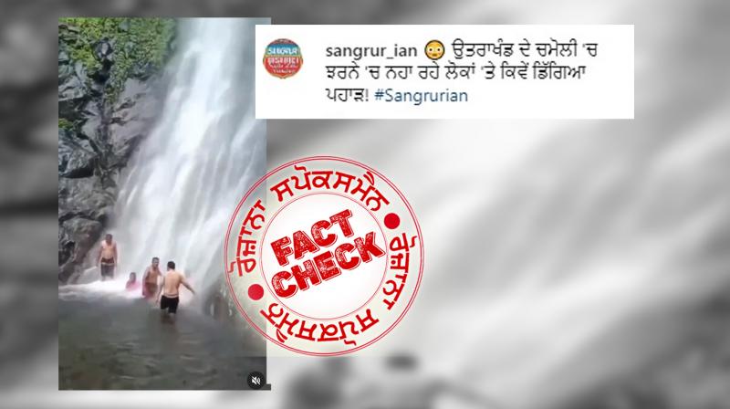 Fact Check Video from Indonesia viral in the name of Uttarakhand's Chamouli