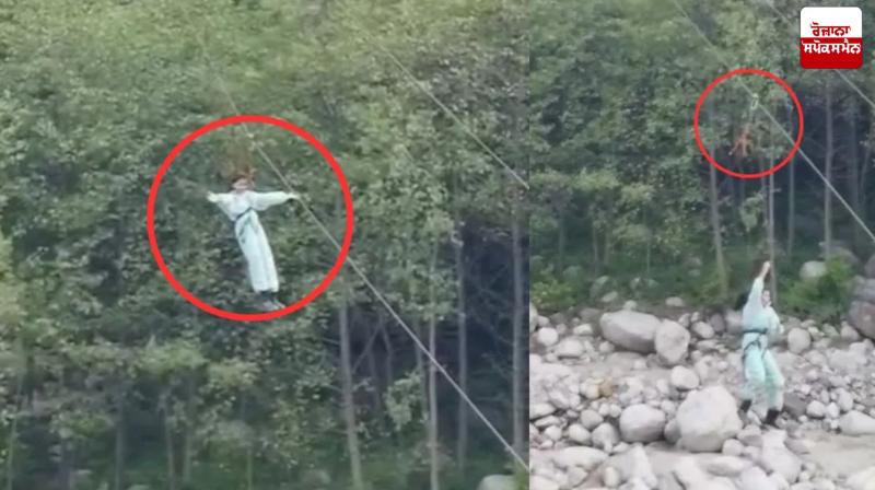 Accident with a female tourist in Manali Latest News in Punjabi 