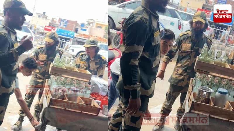  3 suspicious persons were seen walking around wearing army uniform in Pathankot
