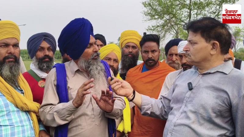 Farmers' protest at Devidaspura railway track Jandiala Guru postponed