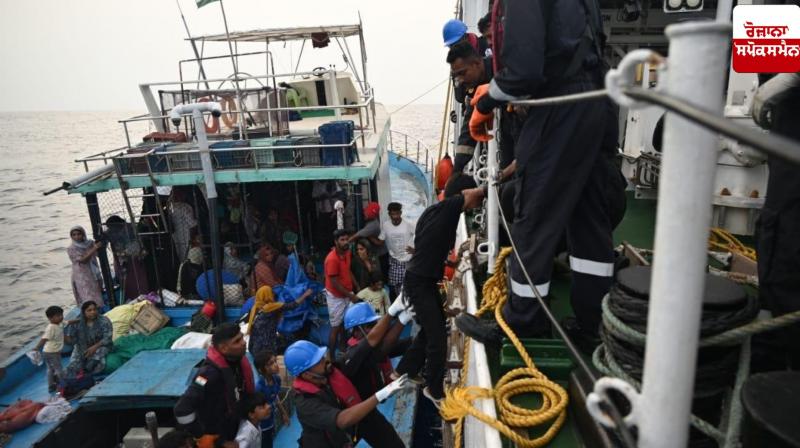 Indian Coast Guard rescues 54 passengers from missing boat in Lakshadweep