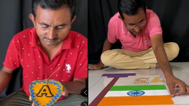 Rangoli Artist Pawan Rathore