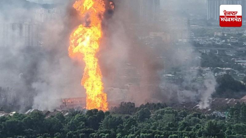 Malaysia Fire News in punjabi 