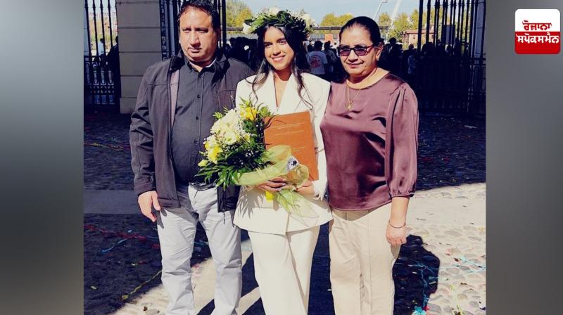 Barnala's Komalpreet Kaur Khaira Italy News