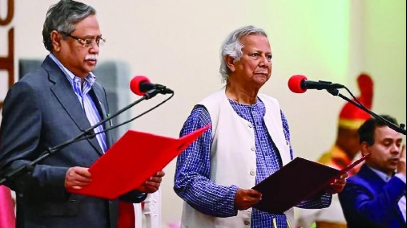 Nobel laureate Muhammad Yunus took oath, became the head of the interim government of Bangladesh