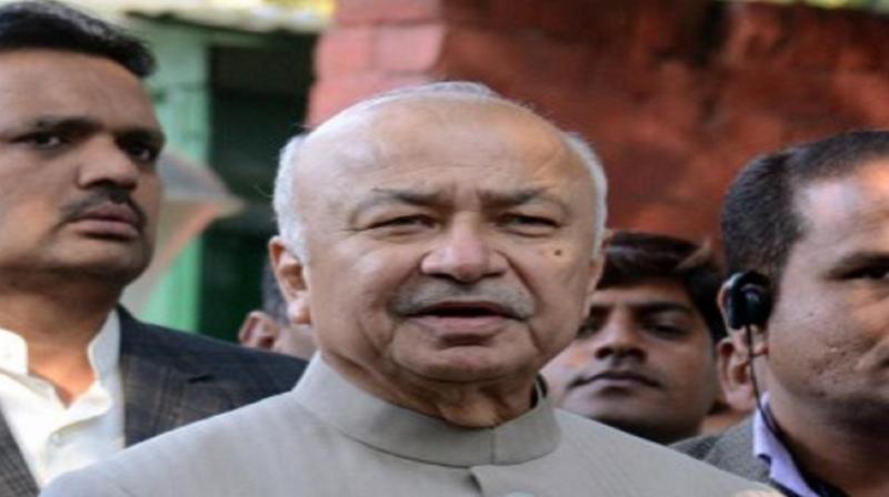 Minister Sushil Shinde's