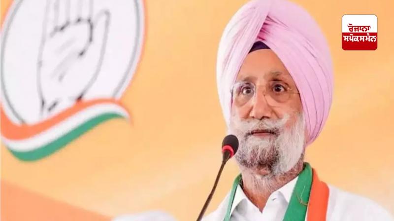 Congress leader Sukhjinder Singh Randhawa