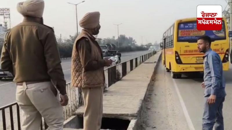 School buses checked by Transport Department and Punjab Police in Khanna