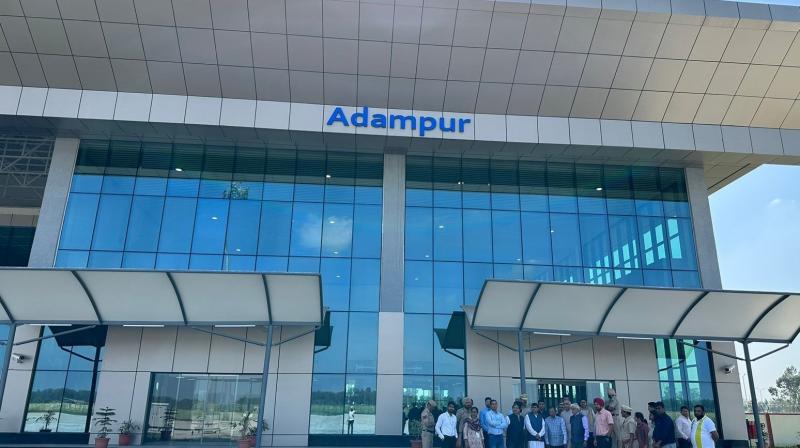 Flights to Amsterdam and Manchester start from Adampur Airport