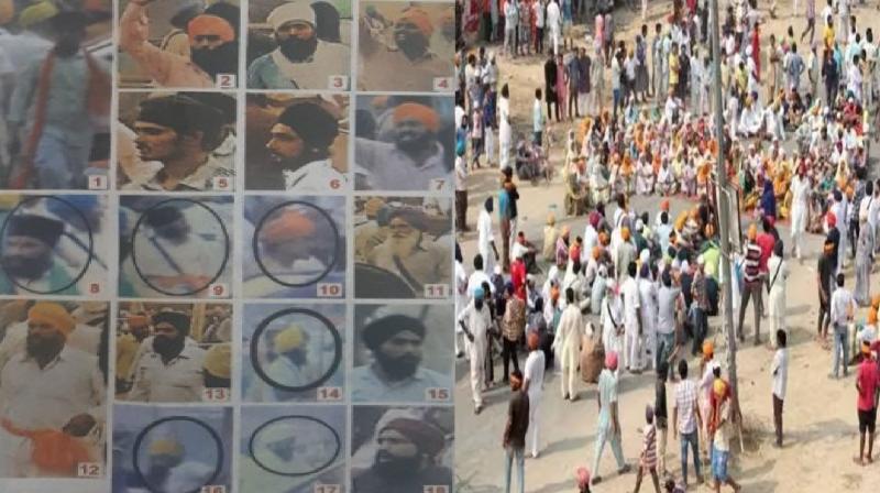 Pictures released by SIT on Kotkapura shooting case