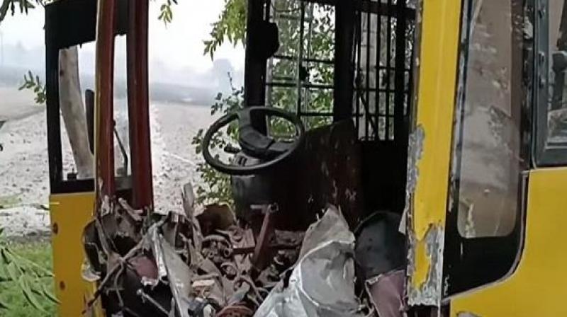  A tragic accident happened in Sangrur