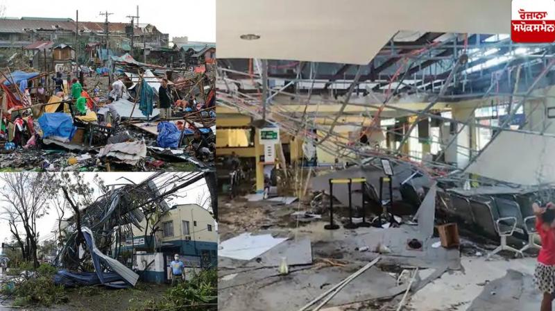 Typhoon wreaks havoc in Philippines, 