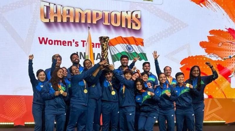 Indian women beat Thailand 3-2 in final, clinch historic gold in Badminton Asia Team Championships