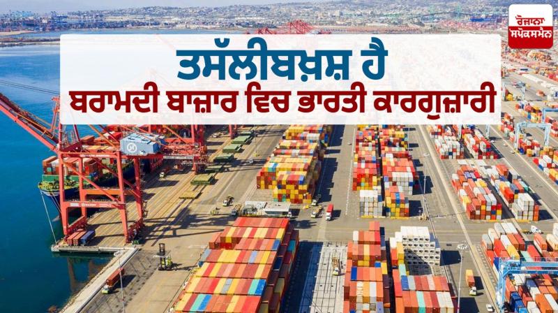 India's performance in export markets is satisfactory
