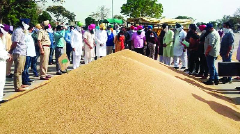 ਡੀ.ਸੀ. ਵਲੋਂ ਅਨਾਜ ਮੰਡੀ ਮੋਰਿੰਡਾ ਤੇ ਰਾਈਸ ਸ਼ੈਲਰਾਂ ਦਾ ਦੌਰਾ