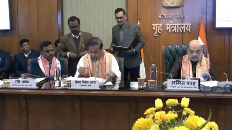 ULFA, Centre, Assam govt sign tripartite peace accord