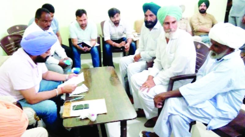Gurpreet Singh Kangar During Meeting