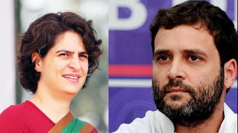 Priyanka Gandhi-Rahul Gandhi