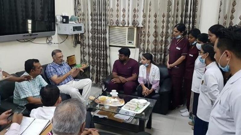 Government announced to regularize the staff of Ayurvedic College soon