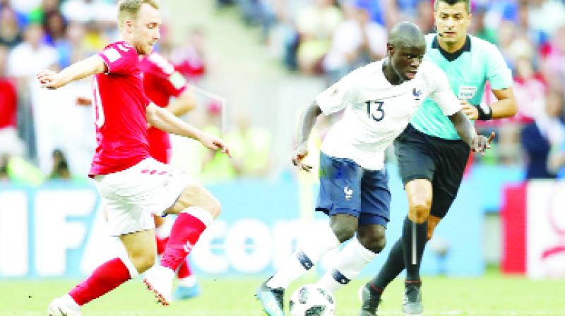 France - Denmark Match