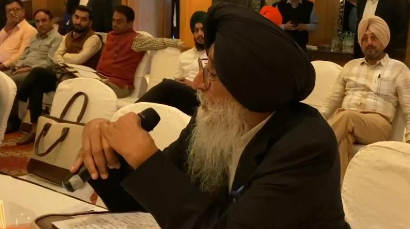 Simranjit mann Participated in meeting of Northern Railway held at Chandigarh 