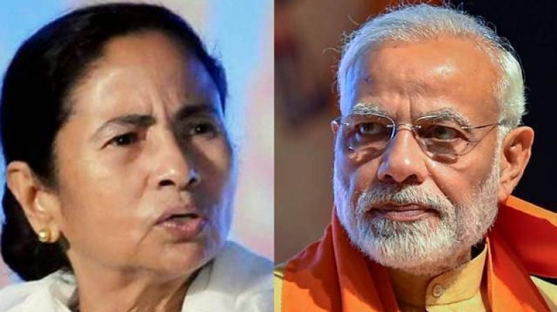Mamata Banerjee and Pm Modi