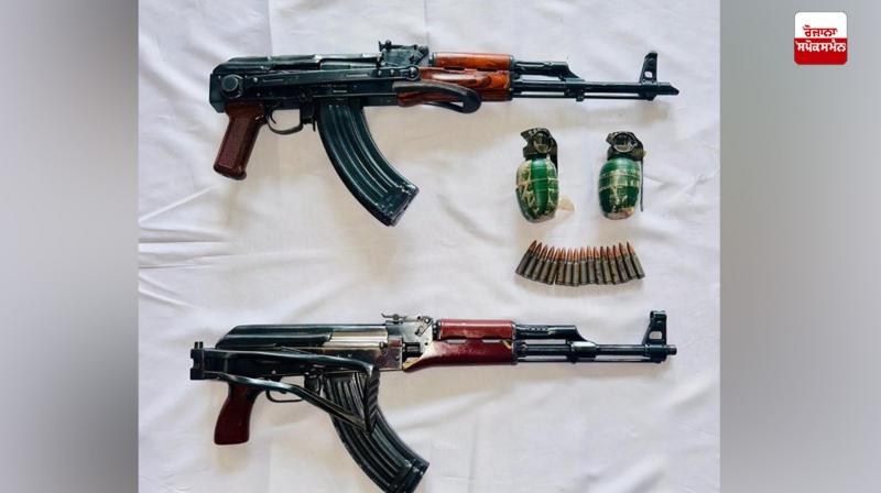 Punjab Police recovers weapons in Gurdaspur news