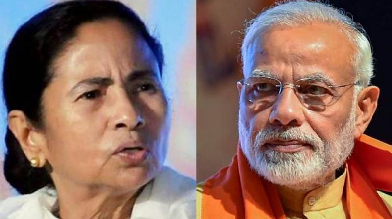Mamata Banerjee and Narendra Modi