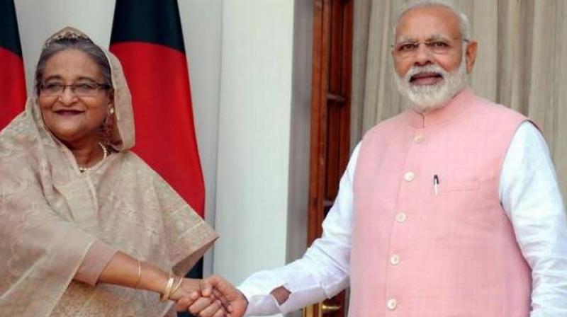 PM Narendra Modi Sheikh Hasina