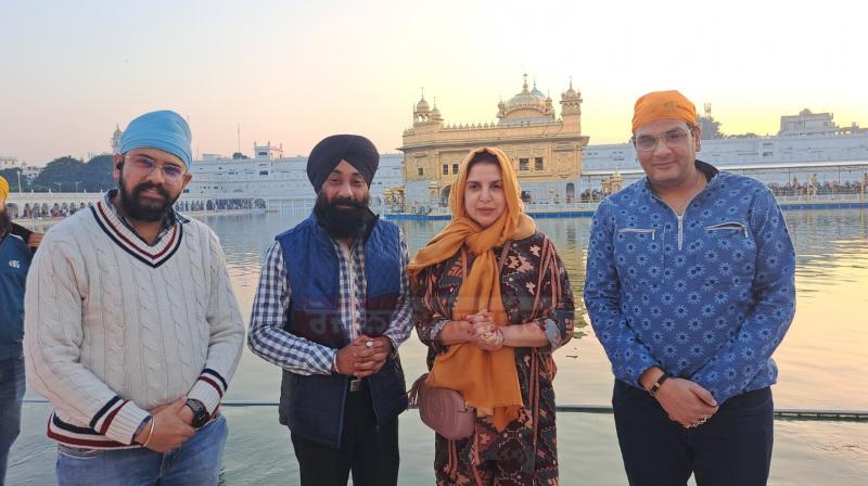 Farah Khan paid obeisance at Sri Darbar Sahib