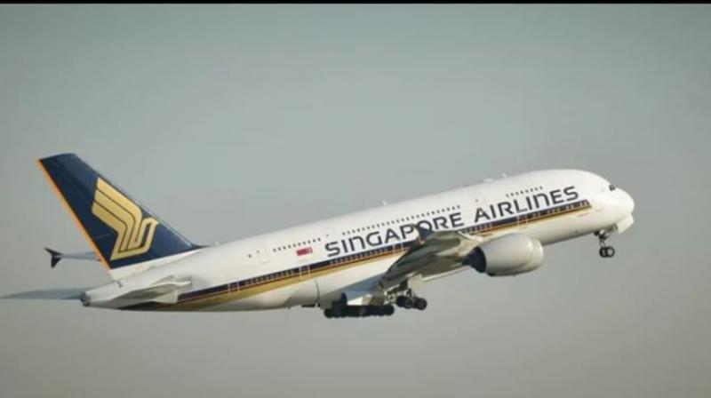 Singapore Airlines flight