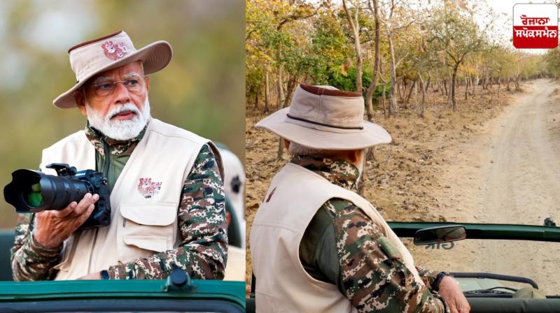 PM Narendra Modi visited Gir National Park in Gujarat