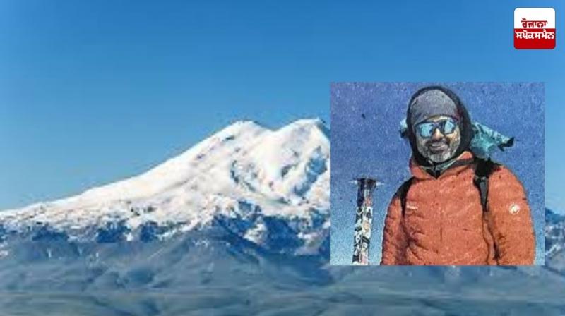 Former BSF officer Amardeep summits Mount Elbrus