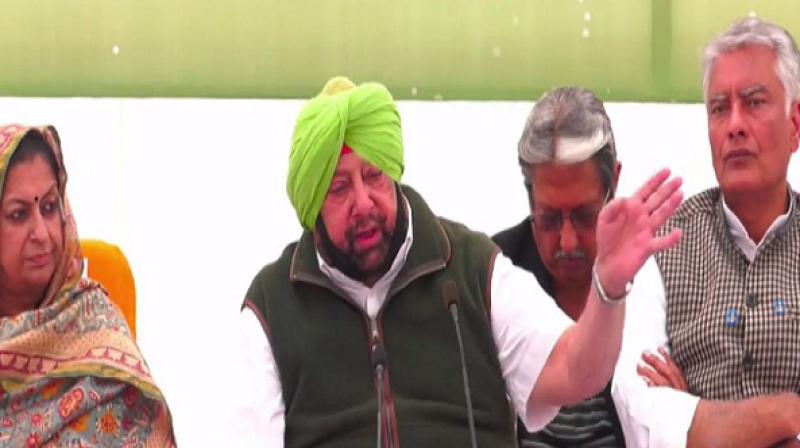 Punjab Chandigarh Captain amrinder singh press conference