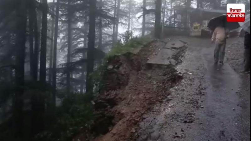 Landslide in Shimla's Lower Khalini