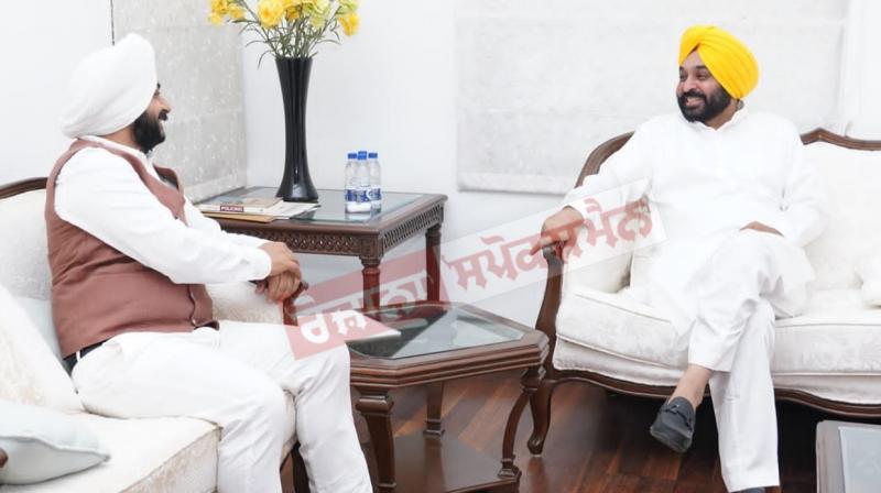 AAP's Punjab in-charge Jarnail Singh met Chief Minister Mann