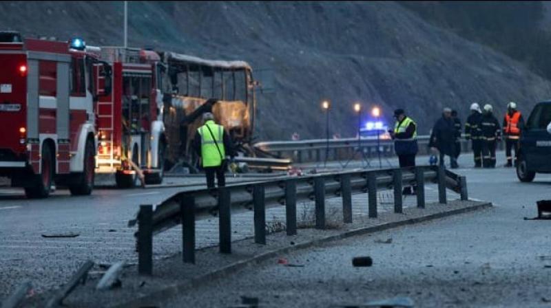 At least 45 killed in Bulgaria bus crash