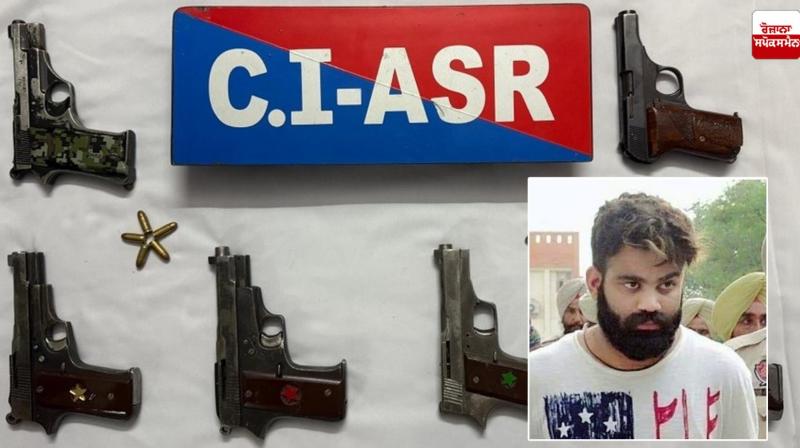 Amritsar police arrested Gurga of Jaggu Bhagwanpuria gang
