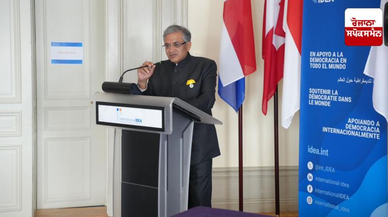 Chief Election Commissioner held bilateral meetings with heads of election management bodies during the conference