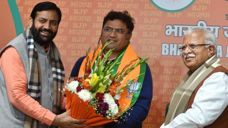 Ashok Tanwar joined BJP News in punjabi 