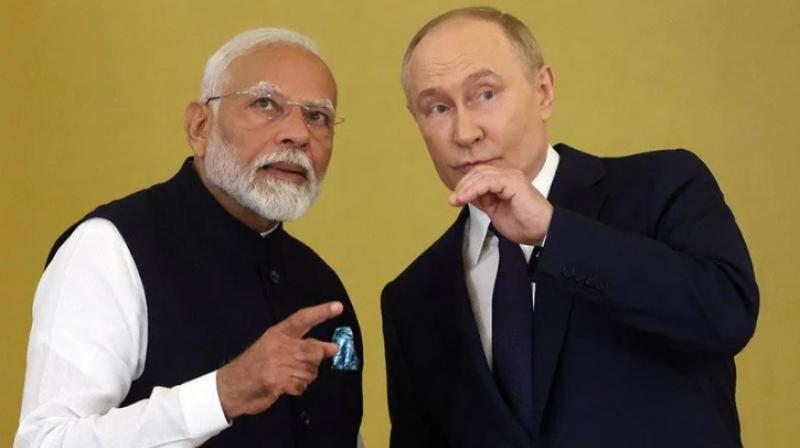 PM Modi and Russian President Vladimir Putin