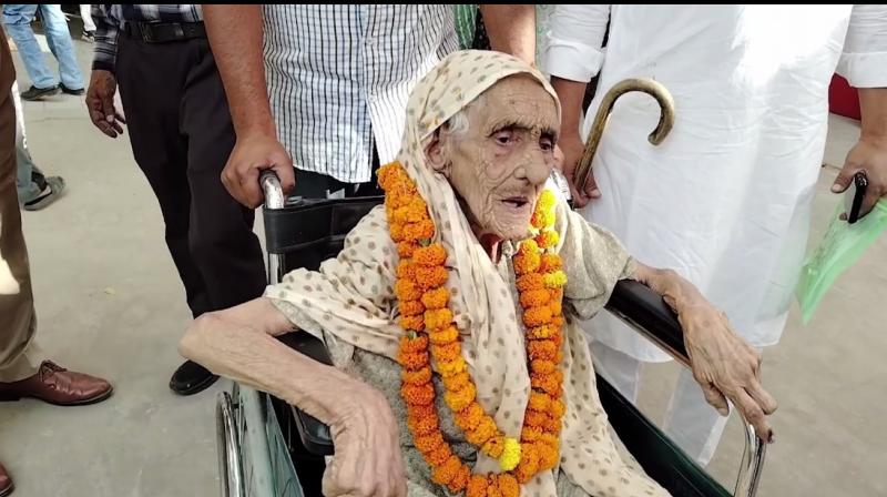 103-year-old Mata Bachan Kaur