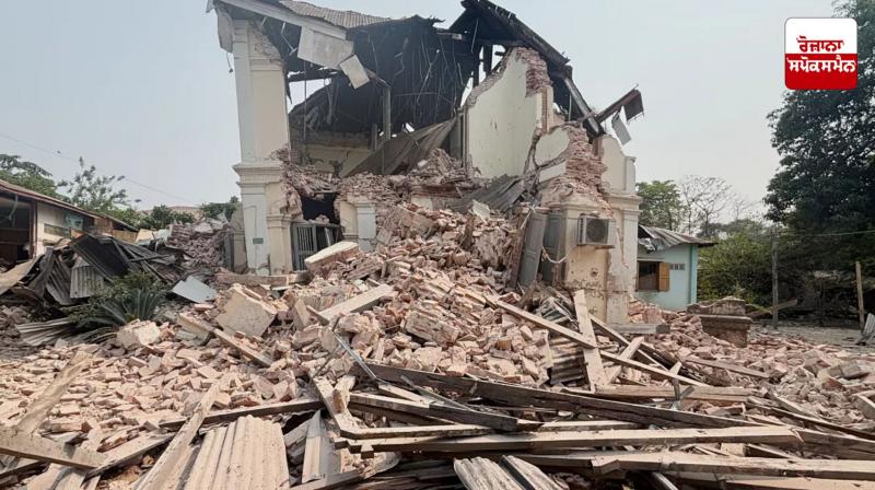 Myanmar Earthquake News in punjabi 